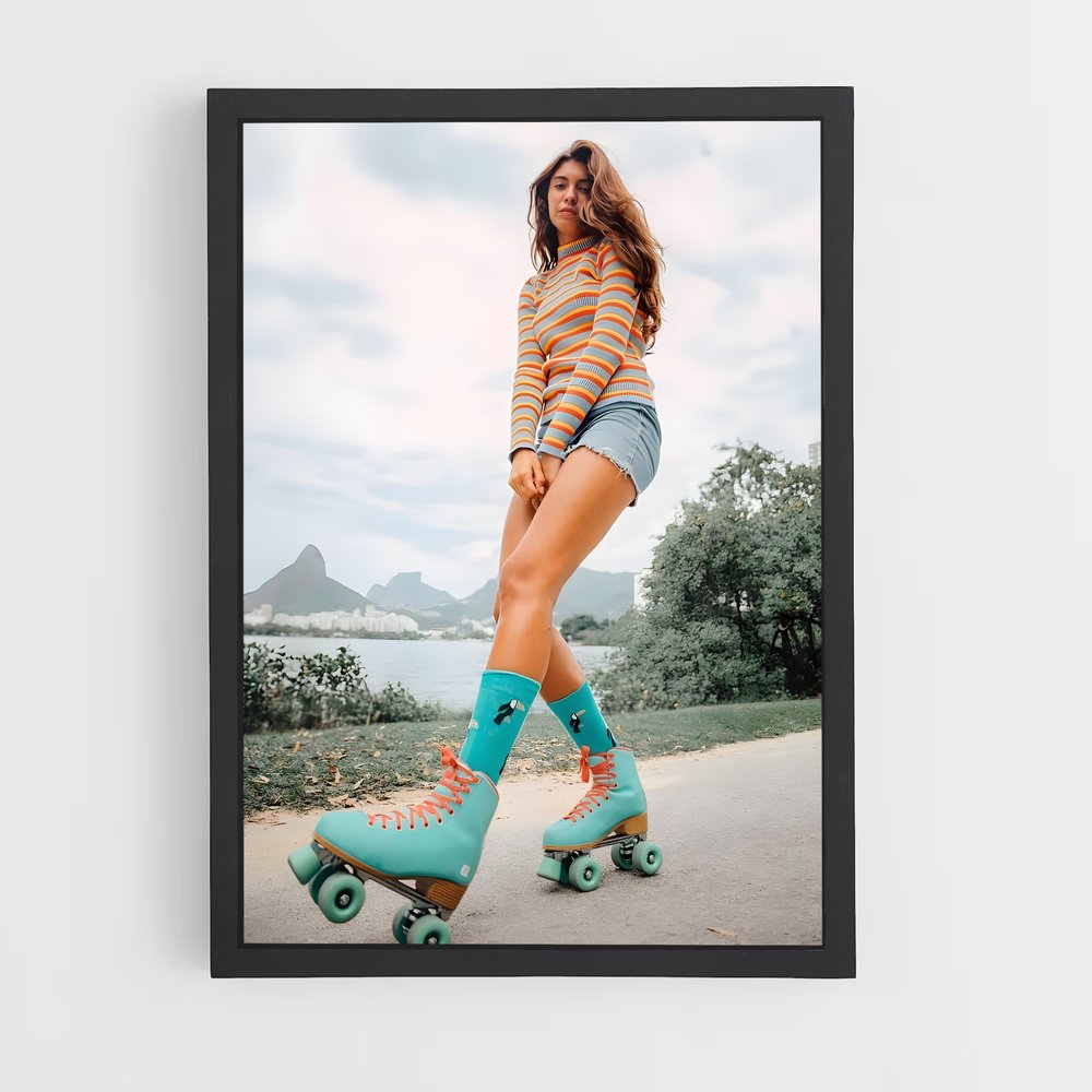 Poster Usa roller (vue 2)